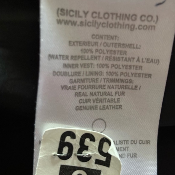 SICILY JACKET - XS - REAL FUR AND LEATHER - Picture 6 of 6